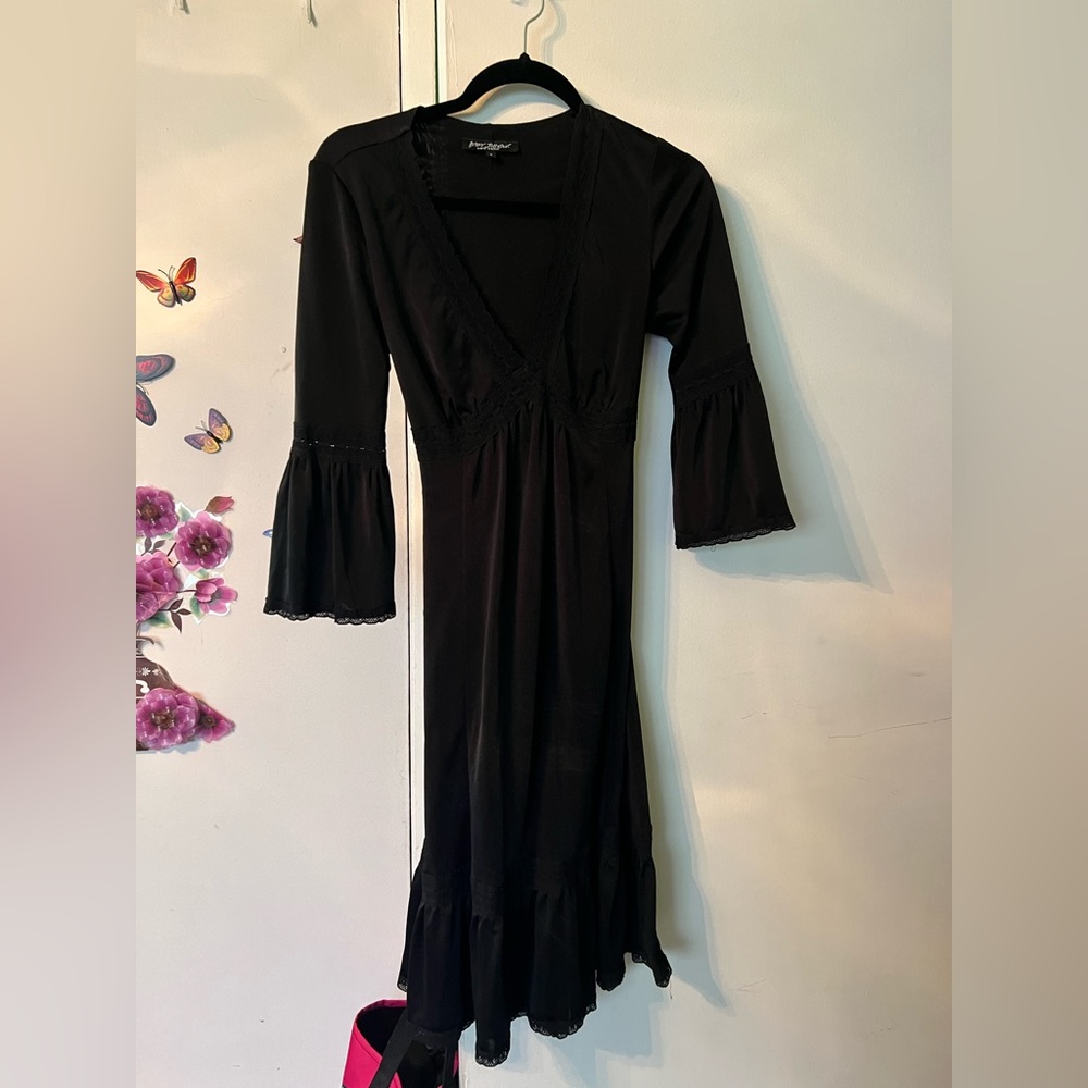 Betsey Johnson black dress🐈‍⬛